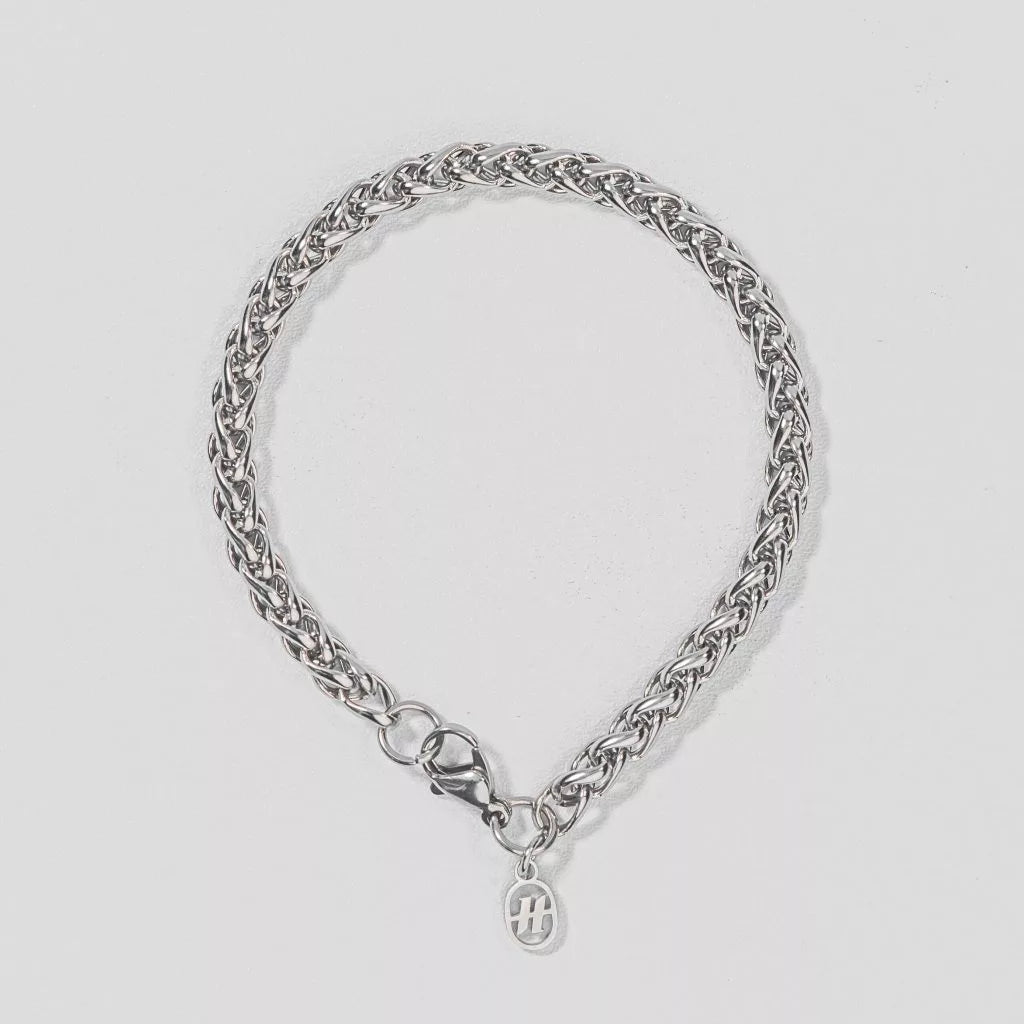 Helix Bracelet (Silver) 5mm