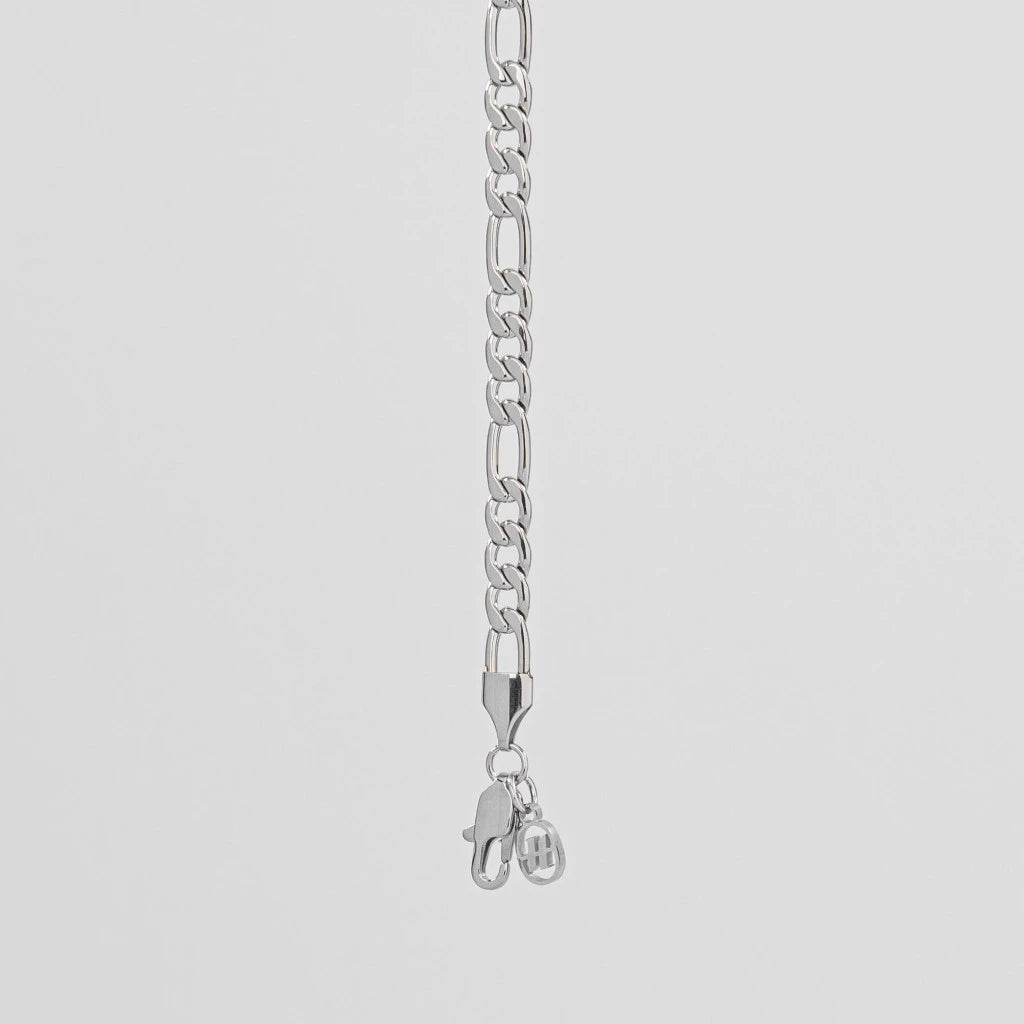 Figaro Bracelet (Silver) 5mm