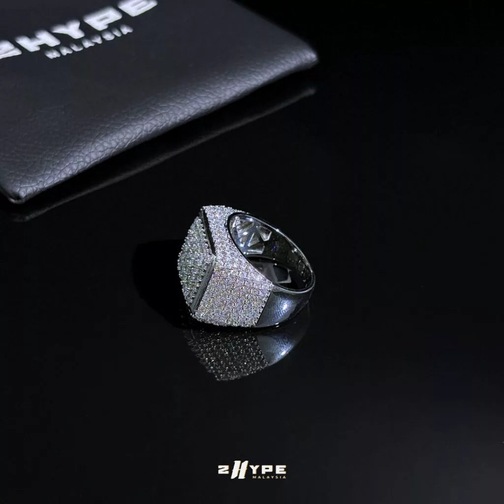 Iced Champion Signet Ring
