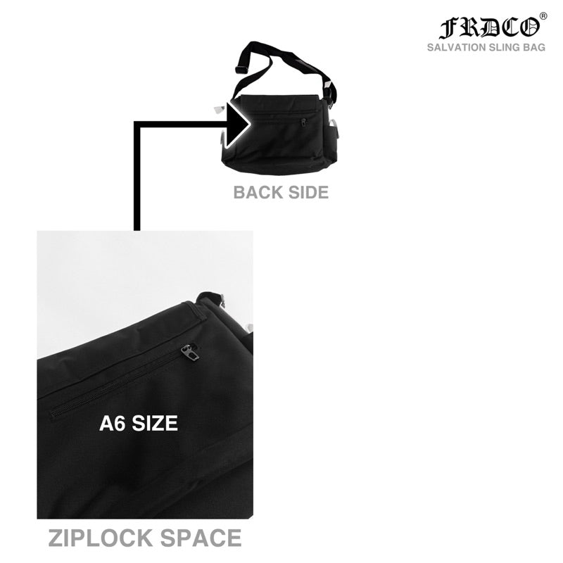 Salvation Gid Bag Black
