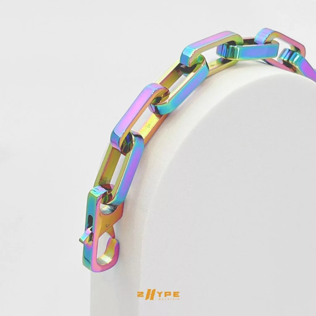 Stainless Steel Chrome Bracelet 10mm
