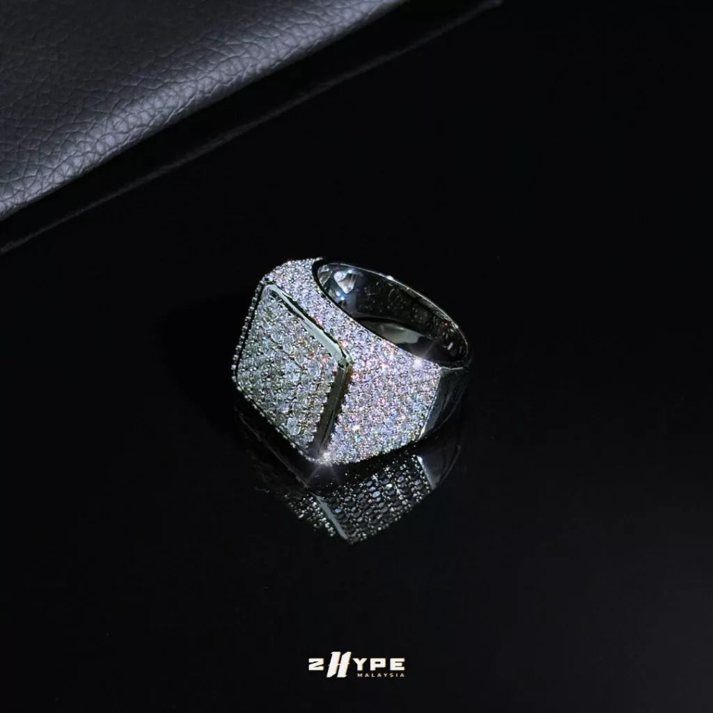 Iced Champion Signet Ring