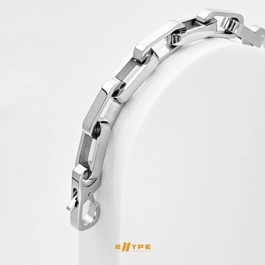 Stainless Steel Silver Bracelet 10mm