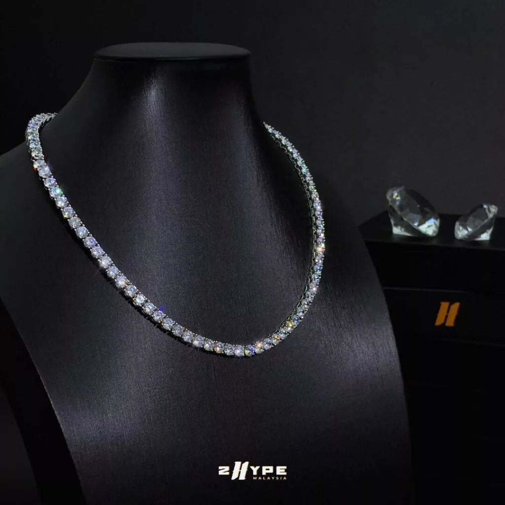 Tennis Chain (Silver) 5mm