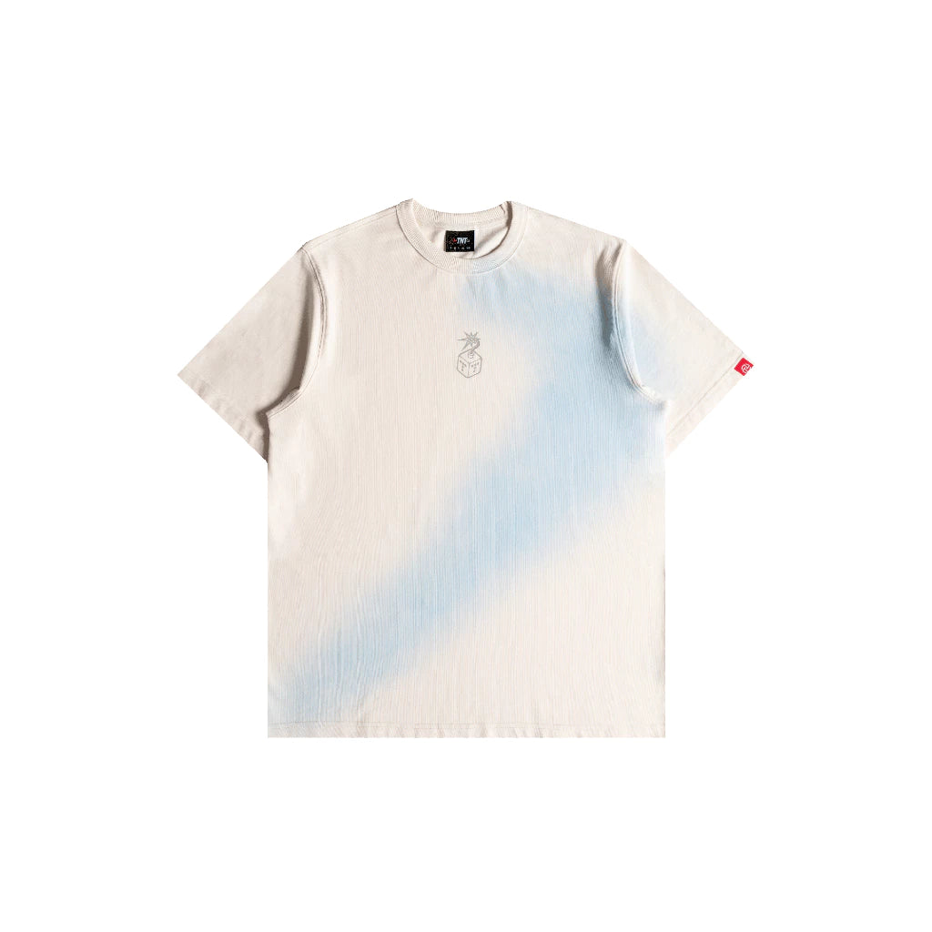 Dyed Dice Tee Beige