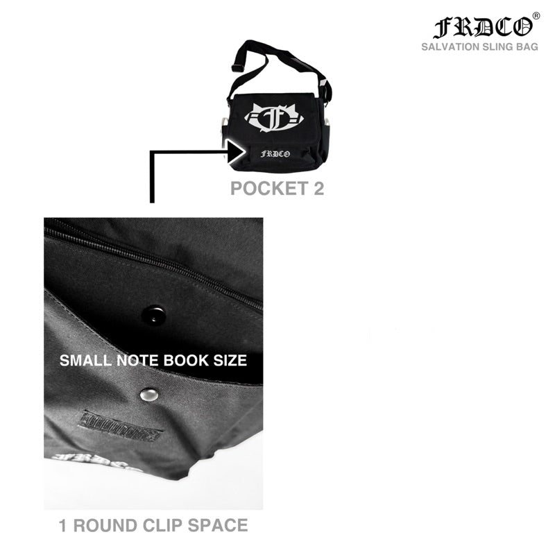 Salvation Gid Bag Black