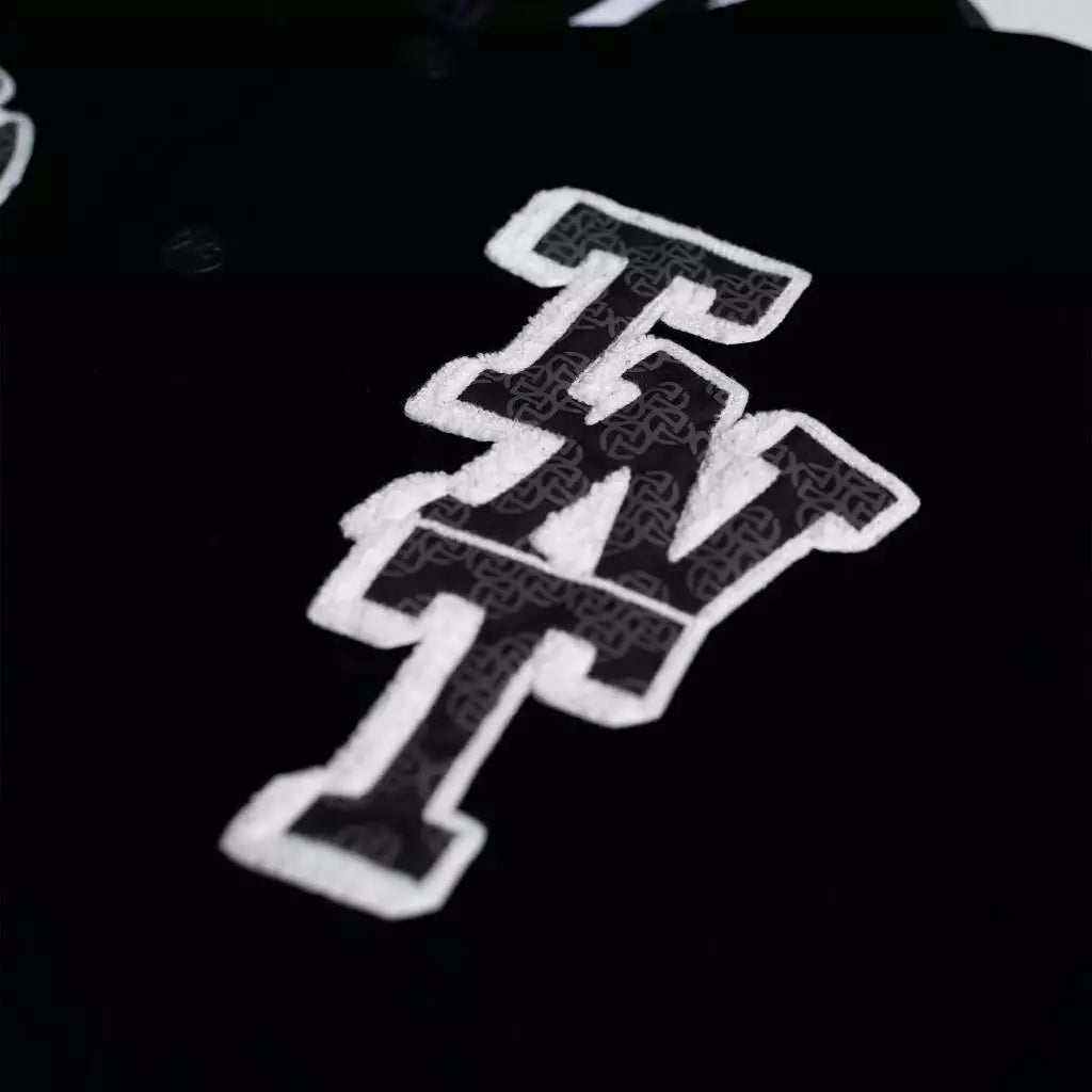 NHR Varsity Jacket Black