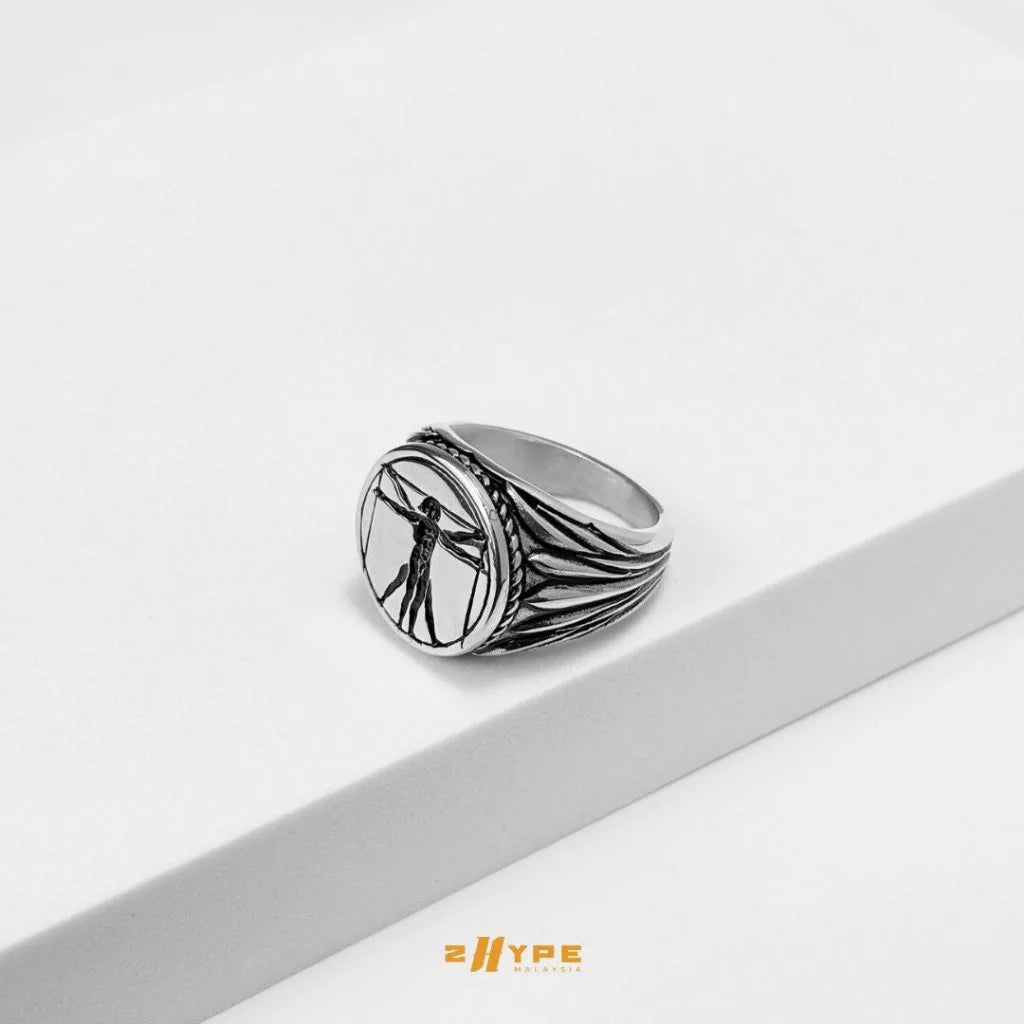 Vitruvian Ring (Silver)