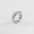 Steel Signet Ring (Silver)