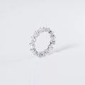Iced-Out Heart Stone Ring