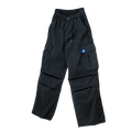 Parachute Cargo Pants (Black)