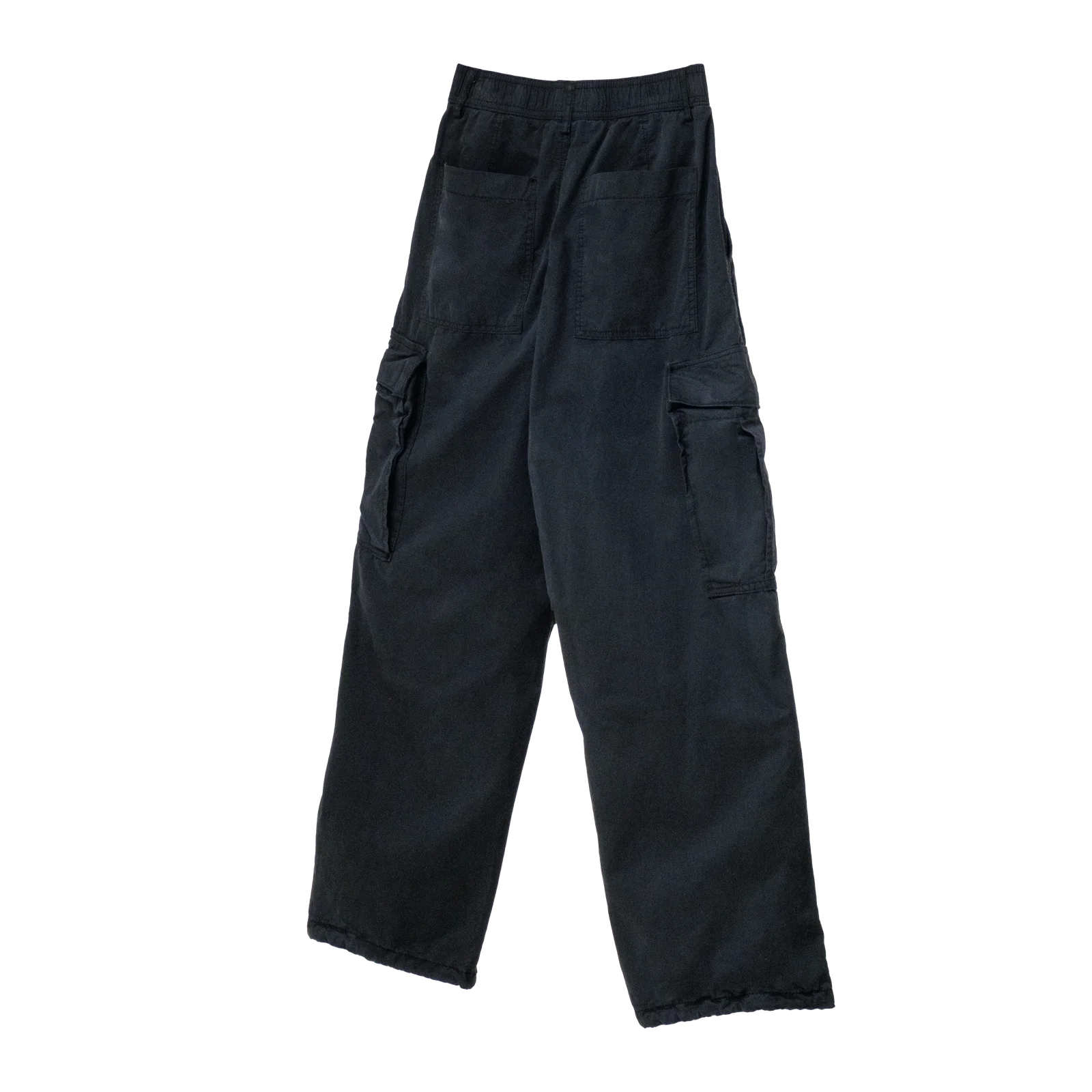 Parachute Cargo Pants (Black)